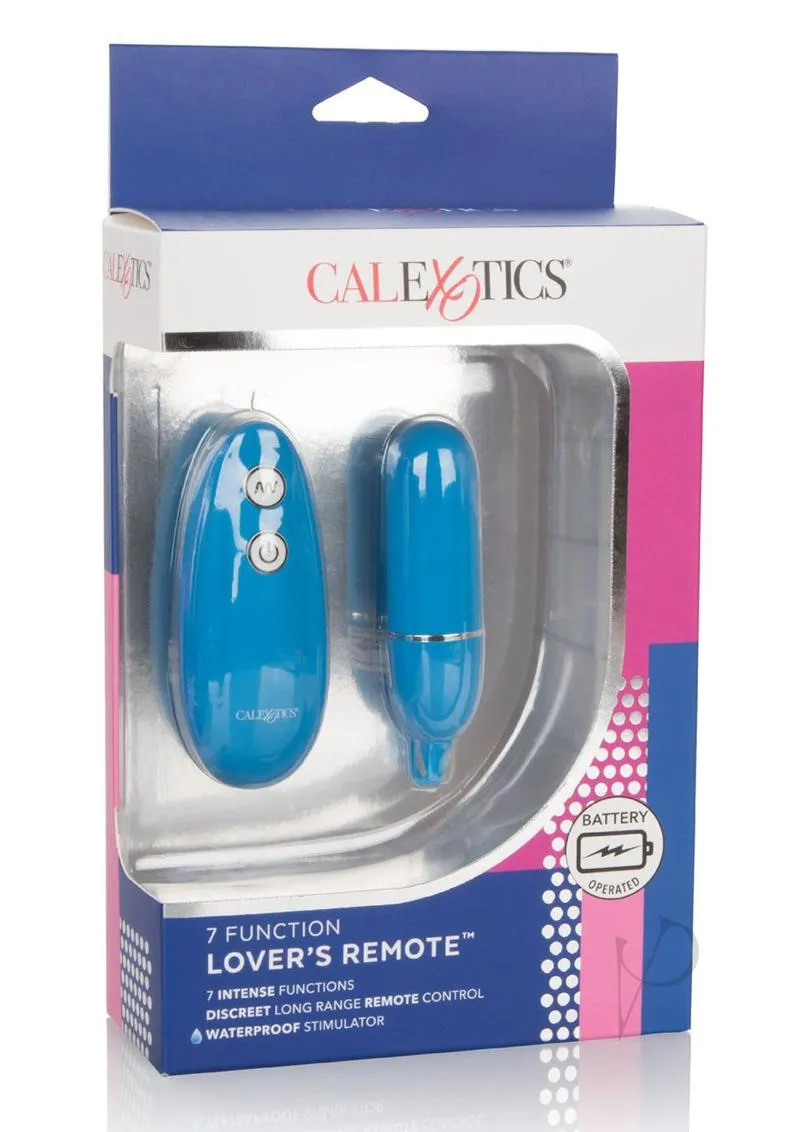 7 Function Lovers Remote Blue