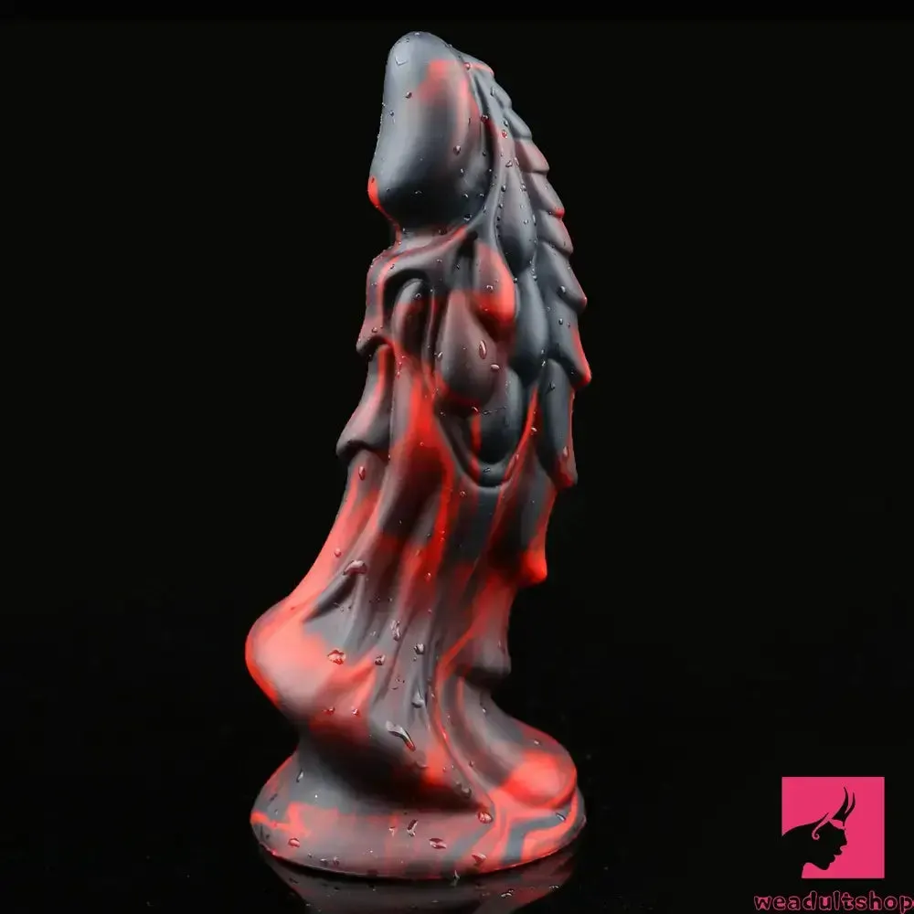 7.67in Silicone Soft Fantasy Dragon Dildo With Suction Cup Love Toy