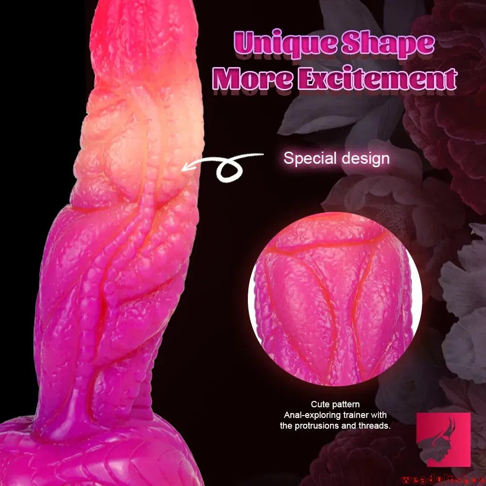 7.87in Ombre Octopus Tentacle Monster Fantasy Soft Dildo
