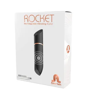 Adrien Lastic Rocket Black Rechargeable Bullet