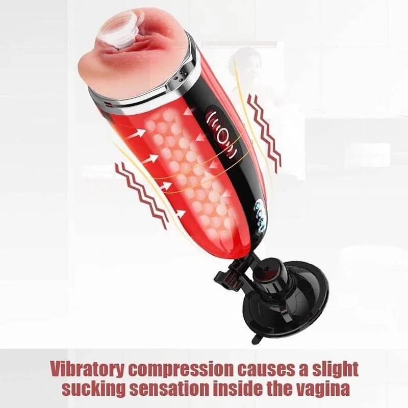 Automatic Penis Sucker Heating Voice Penis Stroker