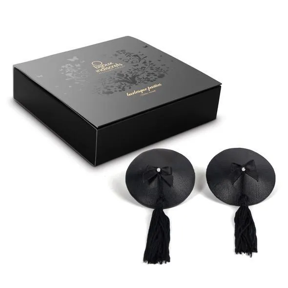 Bijoux Indiscrets - Burlesque Nipple Covers Pasties (Black)