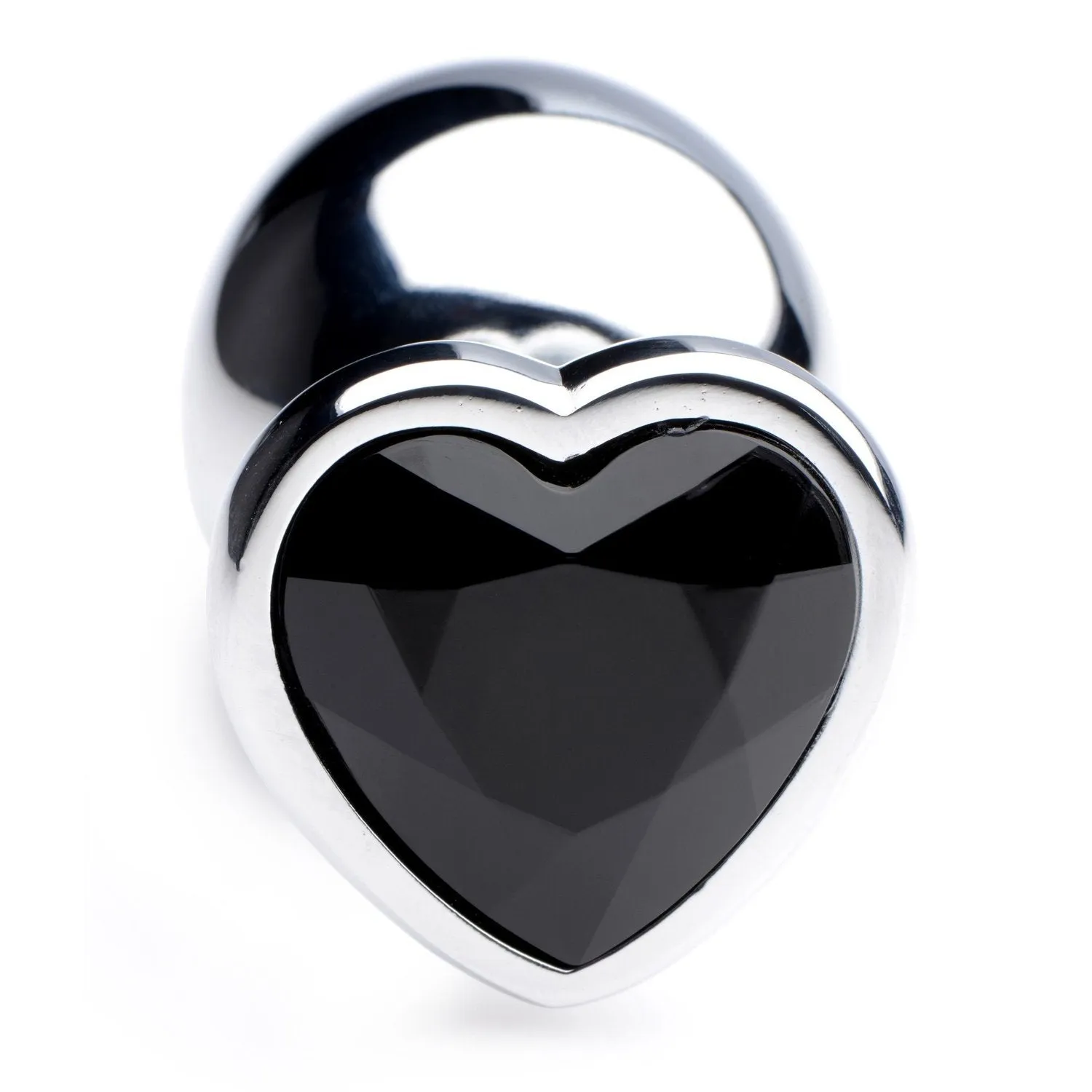 Black Heart Gem Anal Plug