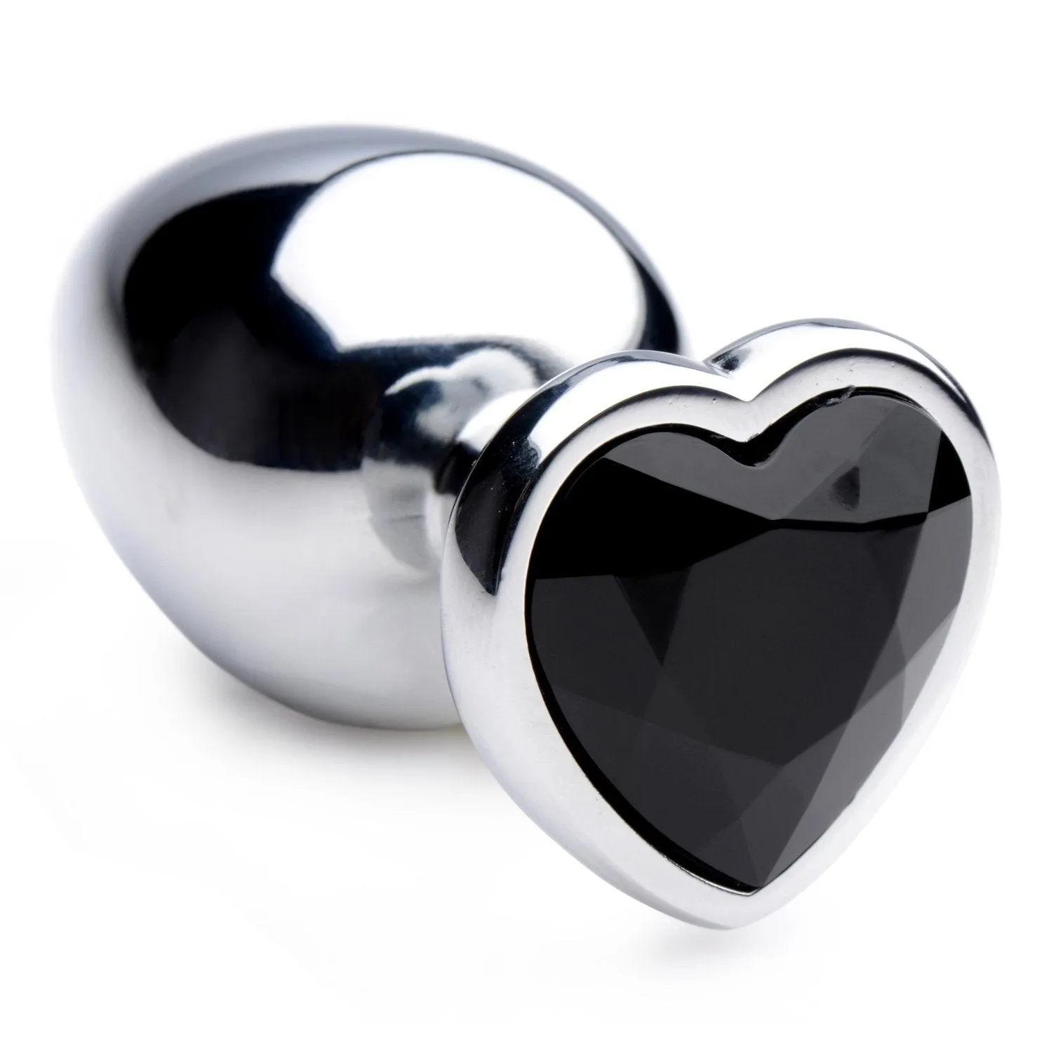 Black Heart Gem Anal Plug