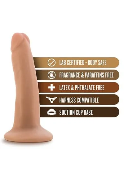 Blush Dr. Skin 5.5 Cock With Suction Cup