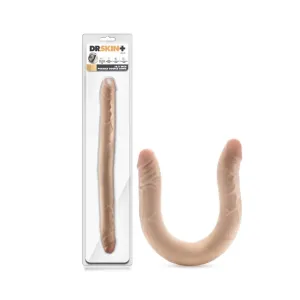 Blush Dr. Skin Plus 16.5 Posable Double Dong