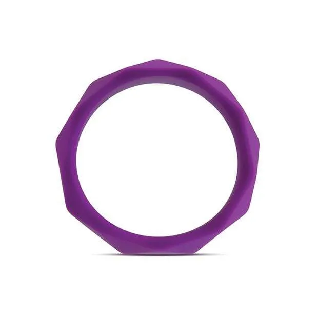 Blush Novelties - Wellness Geo C Ring (Purple)