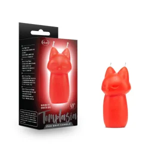 Blush Temptasia Fox Drip Candle