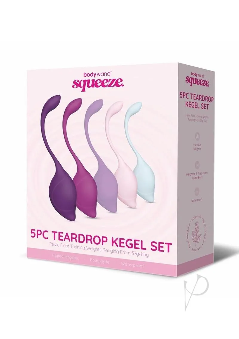 Bw Squeeze Teardrop Kegals 5pc 37-115g