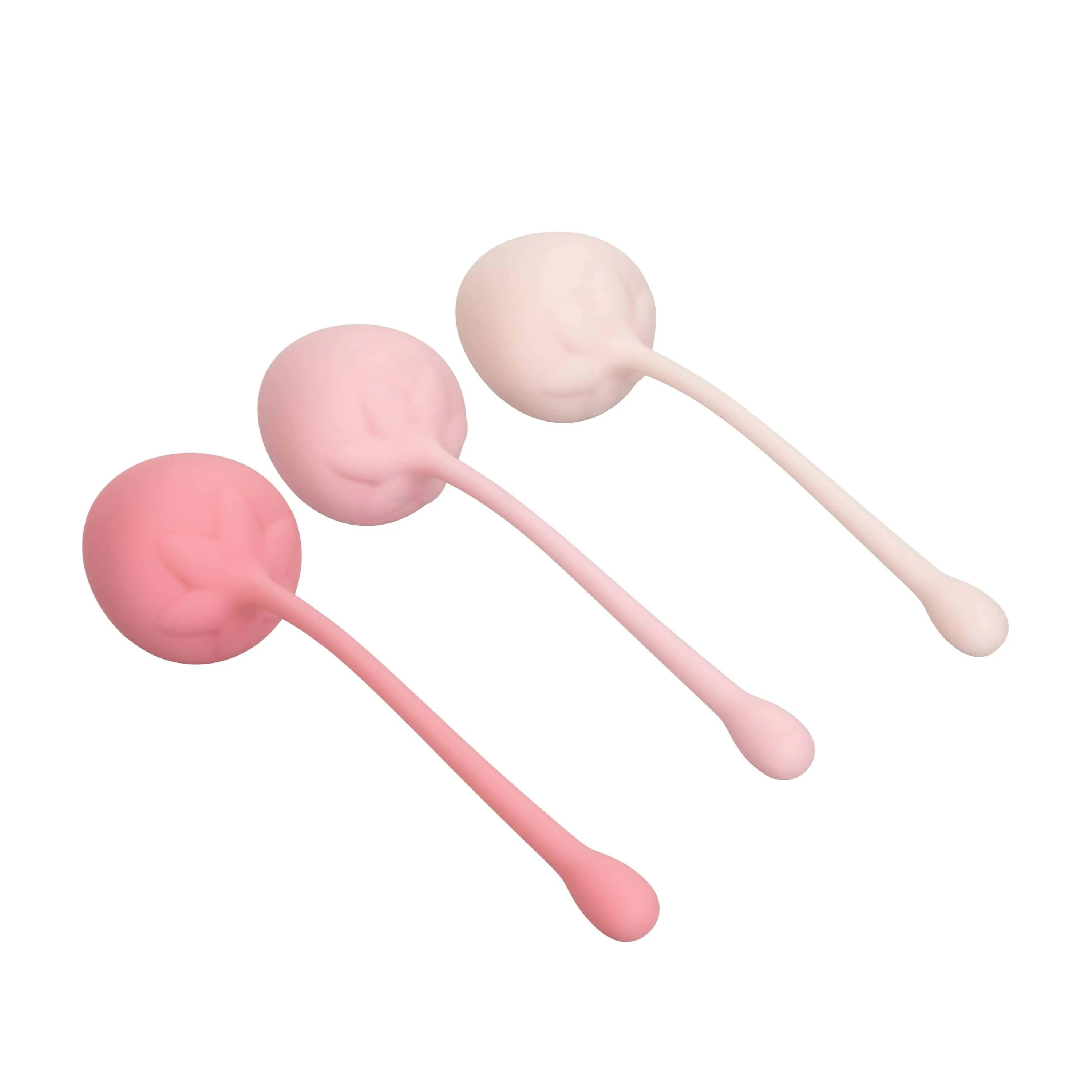 California Exotics - Strawberry Silicone Kegel Balls Training Set (Pink)