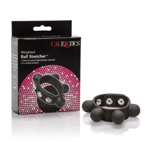 California Exotics - Weighted Ball Stretcher Cock Ring (Black)