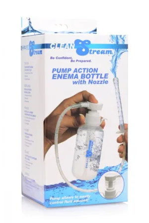 Cleanstream Pump Action Enema W/bottle