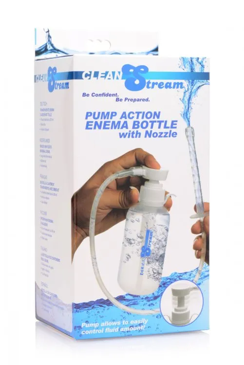 Cleanstream Pump Action Enema W/bottle