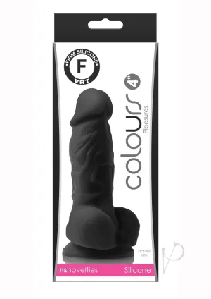 Colours Pleasures 4 Dildo Black