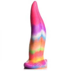 Creature Cocks Unicorn Kiss Silicone Tongue Dildo - Glow in the Dark