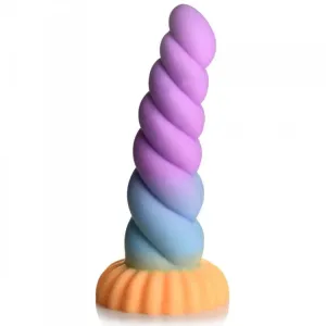 Creature Cocks Unicorn Silicone Dildo - Multi Color