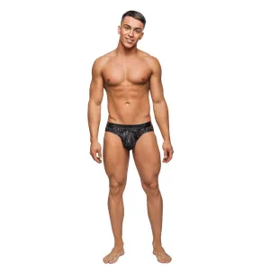 DAZZLE INSERT BIKINI BLACK MEDIUM