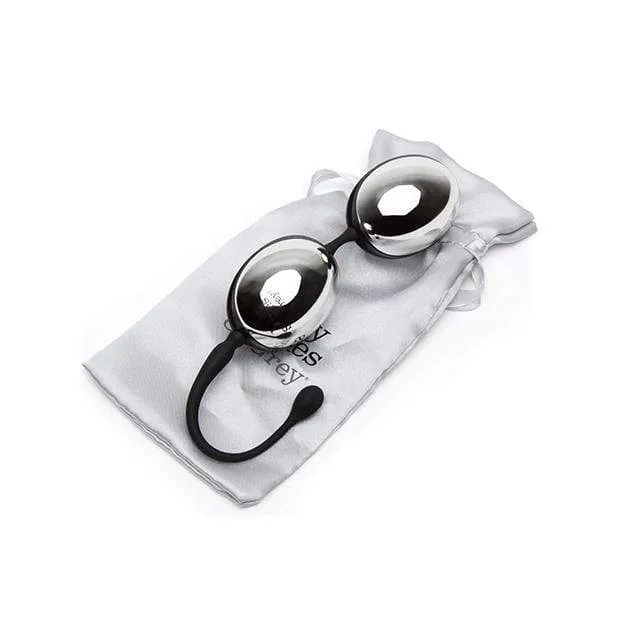 Fifty Shades of Grey - Inner Goddess Silver Jiggle Kegel Balls 67 g (Silver)