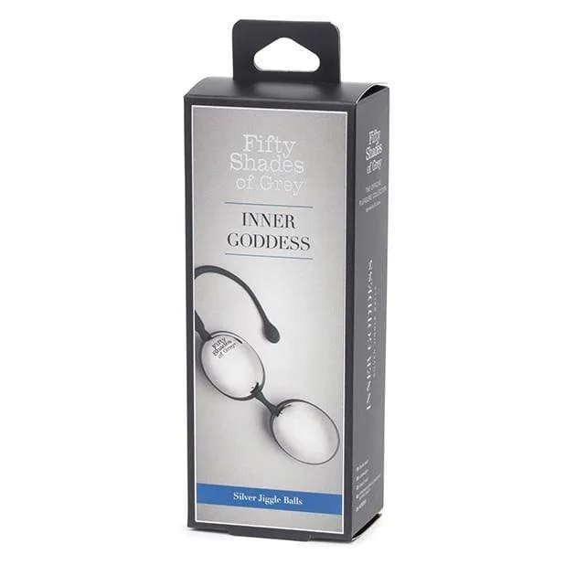 Fifty Shades of Grey - Inner Goddess Silver Jiggle Kegel Balls 67 g (Silver)