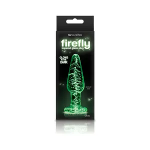 Firefly Glass Tapered Plug Medium Clear