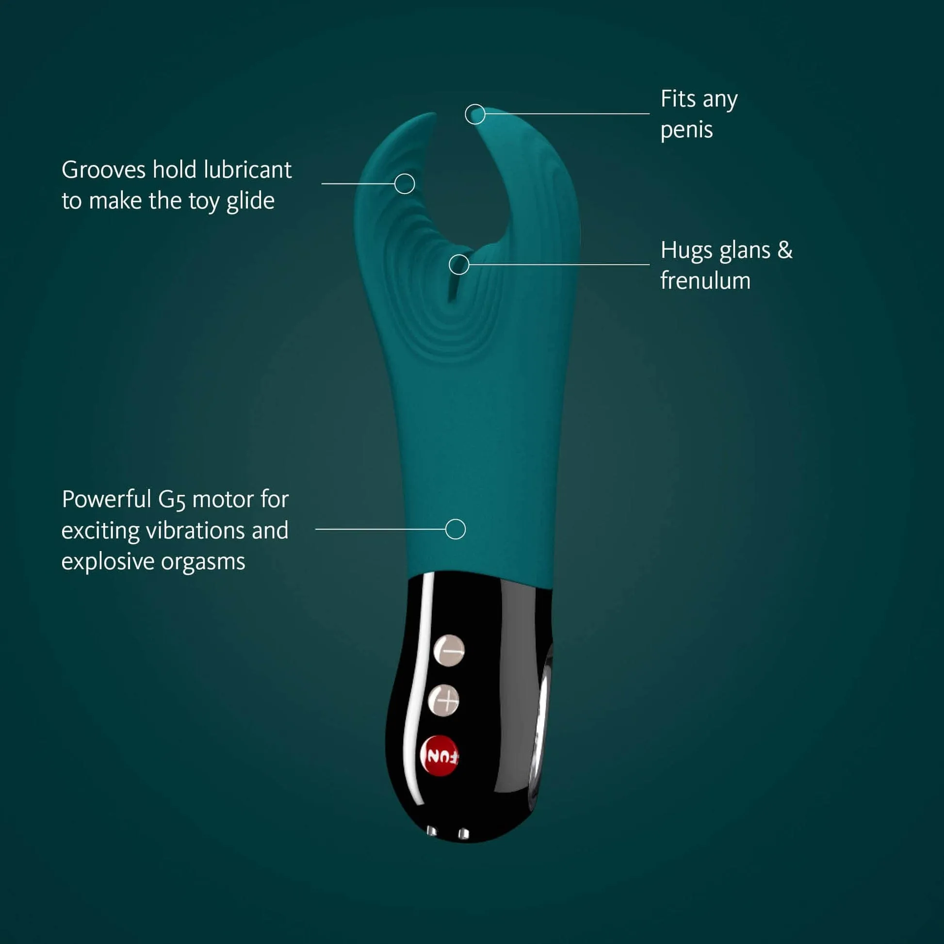Fun Factory - Manta Vibrating Stroker Masturbator