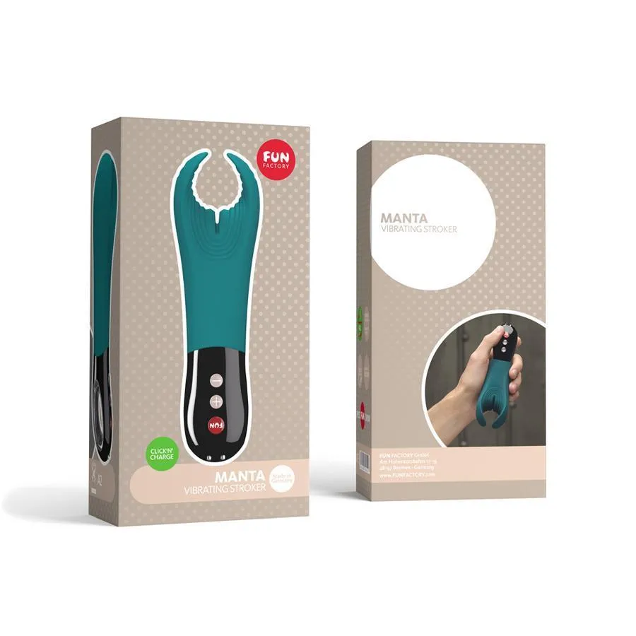 Fun Factory - Manta Vibrating Stroker Masturbator