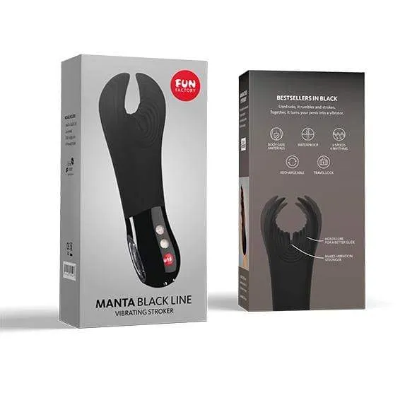 Fun Factory - Manta Vibrating Stroker Masturbator