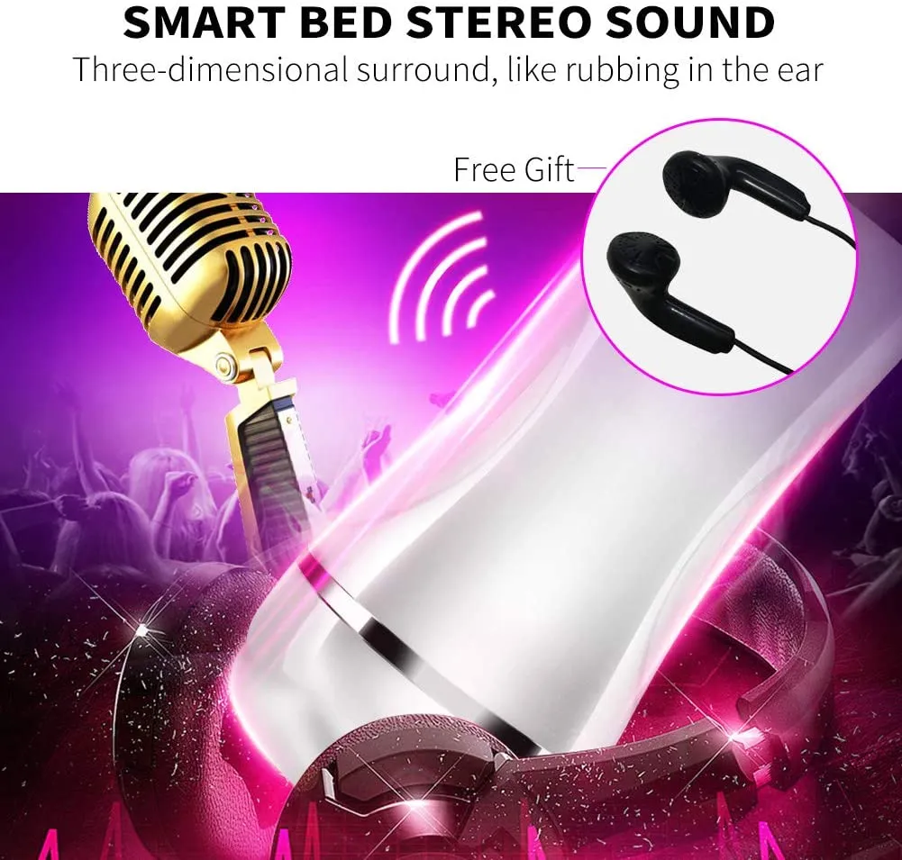 Hands-free Interactive Vibrating Sound Male Masturbator