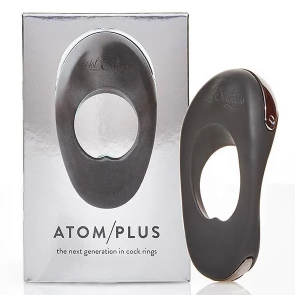 Hot Octopuss - Atom Plus Rechargeable Silicone Cock Ring (Black)