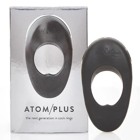 Hot Octopuss - Atom Plus Rechargeable Silicone Cock Ring (Black)