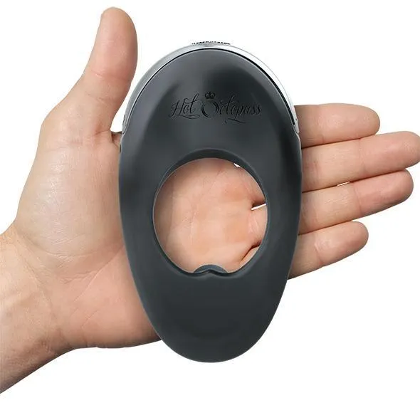 Hot Octopuss - Atom Plus Rechargeable Silicone Cock Ring (Black)