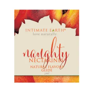 Intimate Earth Naughty Nectarines Glide Foil Pack .10oz