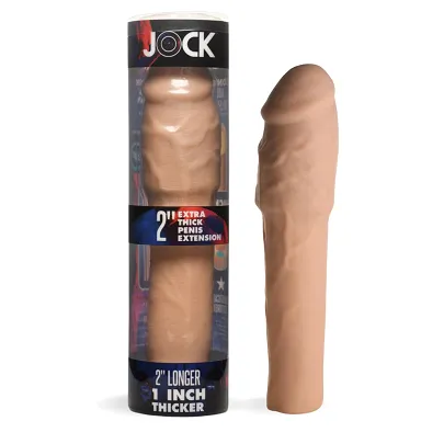 JOCK Extra Thick 2 Penis Extension Sleeve - Light