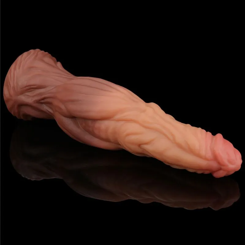 Lovetoy Nature Cock 9.5 ALIEN Dual-Layer Silicone Dildo Realistic Sex Toy