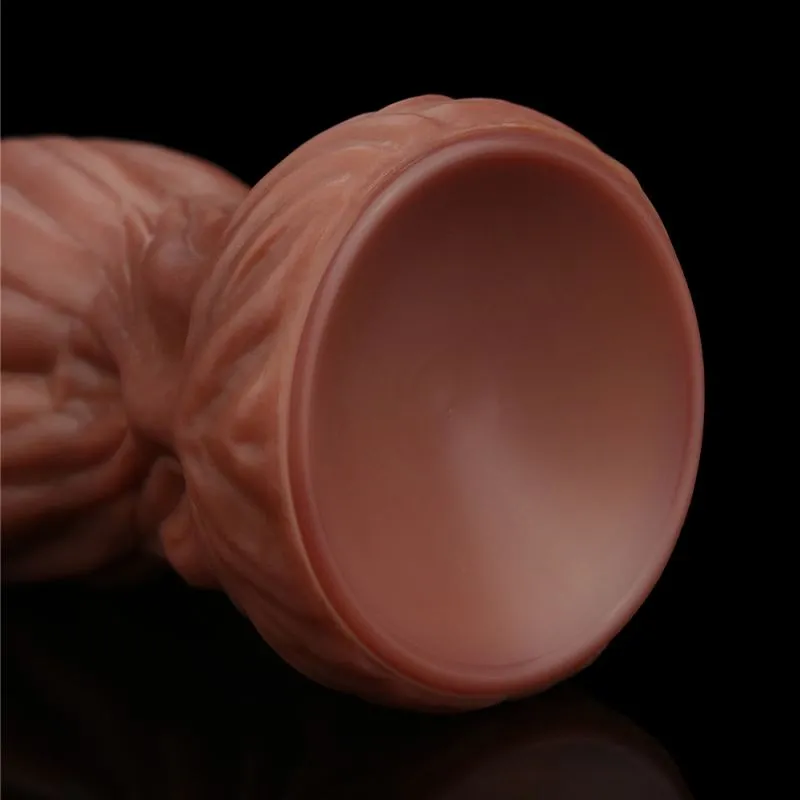 Lovetoy Nature Cock 9.5 ALIEN Dual-Layer Silicone Dildo Realistic Sex Toy