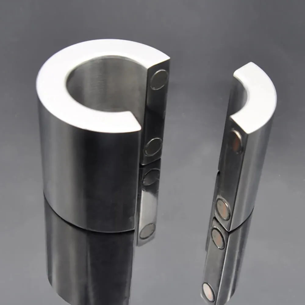 Magnetic Stainless Steel Ball Stretcher Testis Weight Sex Toy