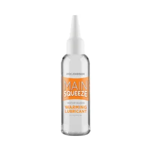 Main Squeeze Warming Water Based Lubricant 3.4oz