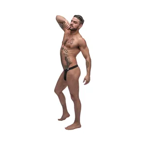 Male Power Pure Comfort Modal Bong Thong Black Sm