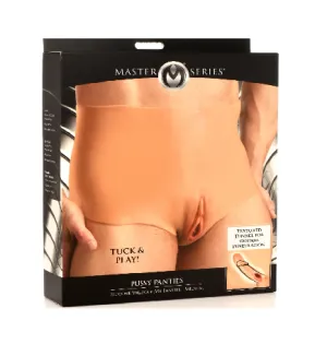 Master Series Pussy Panties Silicone Vagina   Ass Panties - Large