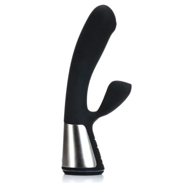 OhMiBod - Kiiroo Fuse App-Controlled Interactive Bluetooth Dual-Stim Rabbit Vibrator (Black)