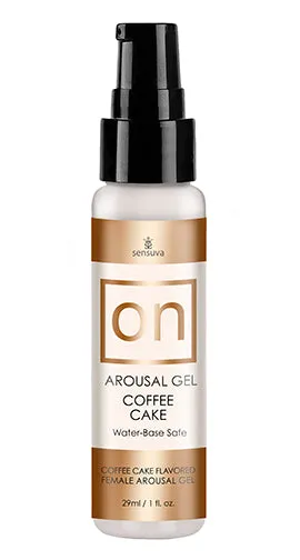 ON FOR HER AROUSAL GEL COFFEE CAKE 1OZ