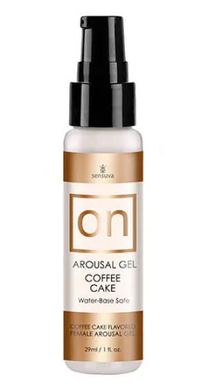 ON FOR HER AROUSAL GEL COFFEE CAKE 1OZ