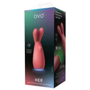 Ovo Ner Clitoral Vibrator Red/orange