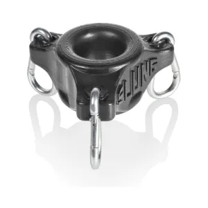 Oxballs Slung. Ballstretcher With 3 Carabiners. Black