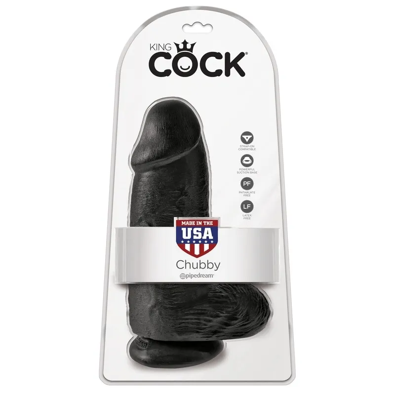 Pipedream Products King Cock 9 Chubby Black