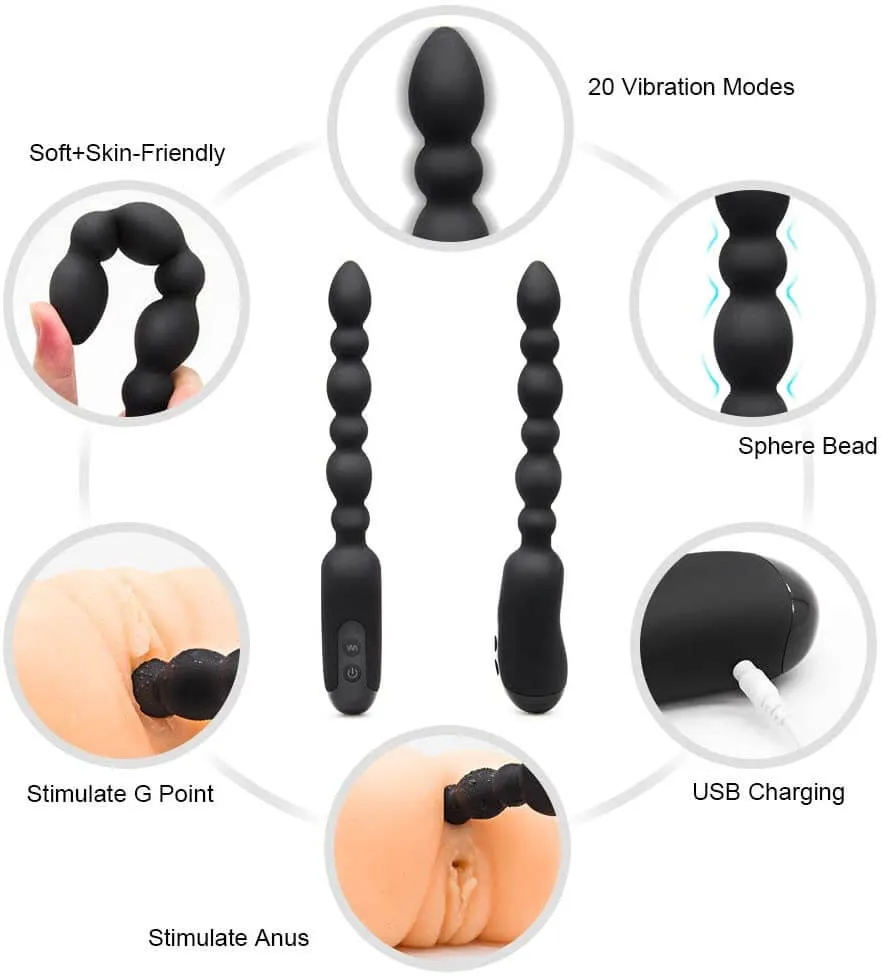 Prostate Stimulator Vibrating Butt Plug For Gay