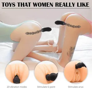 Prostate Stimulator Vibrating Butt Plug For Gay
