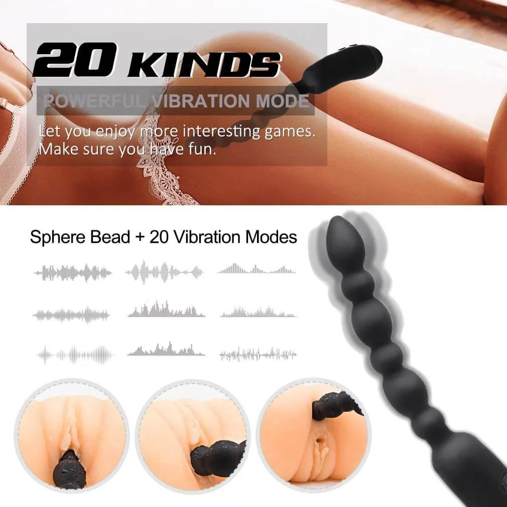 Prostate Stimulator Vibrating Butt Plug For Gay