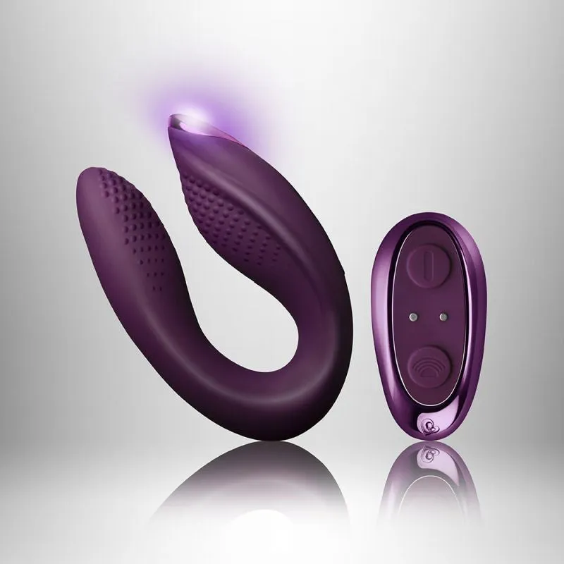 Rocks Off Rock Chick Diva U Couples Vibrator Clitoral Stimulator