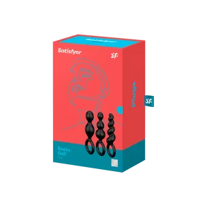 Satisfyer Booty Call Black Plug Set